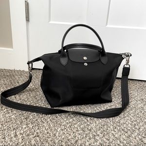 Longchamp small nylon crossbody